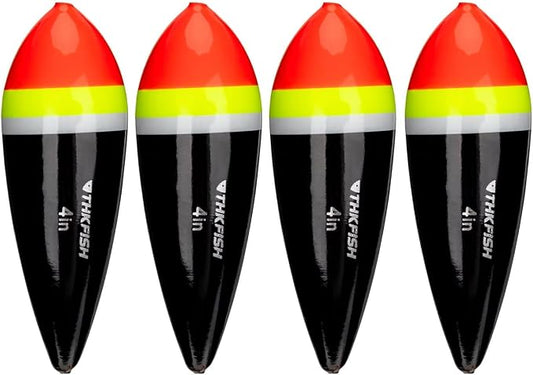 THKFISH Fishing Bobbers Slip Bobbers for Fishing Floats Bobbers for Fishing Balsa Bobbers for Steelhead Fish Float Rigs Freshwater Saltwater Floatage