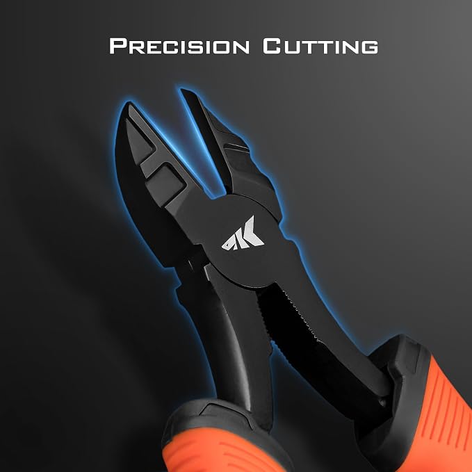 KastKing Paradox Fishing Pliers, Angled Fish Lip Gripper, Saltwater Resistant 420 Stainless Steel Fishing Tools, Fishing Pliers Hook Remover with Ergonomic Handle, Fishing Gifts for Men
