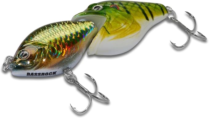 BASSROCK Fish Group Single Jointed Swimbait Bass Fishing Lure Hard Bait 3.5” 11/16oz