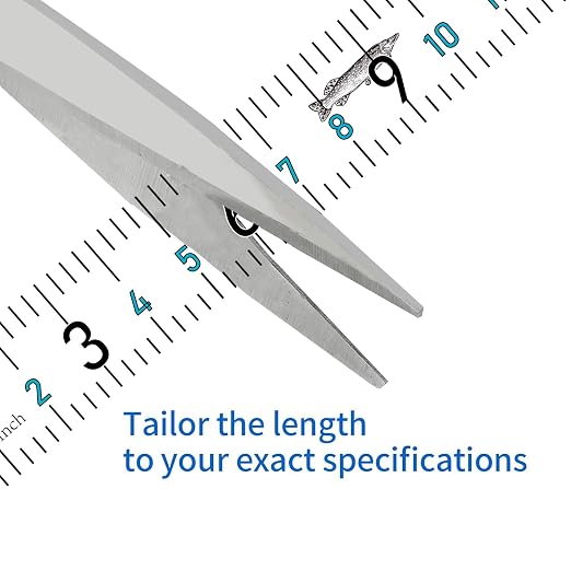 Fishing Ruler for Boat Self-Adhesive Fish Measuring Decals (3 Pack) 51" Waterproof Self Adhesive Measuring Ruler Tape (Transparent)