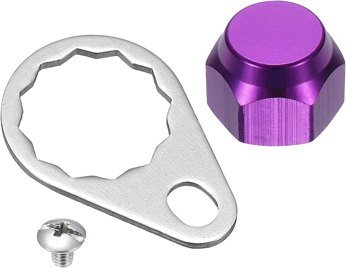 Fishing Reel Screw Nut Caps, Right Handle Knob Locking Plate Nut Replacement Parts