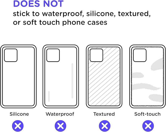 PopSockets Adhesive Phone Grip, Holder, Phone Stand, Cow Print - Its a Moood
