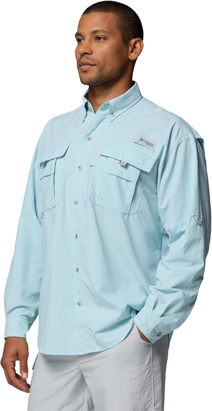 Columbia Men's PFG Bahama II Long Sleeve Fishing Shirt
