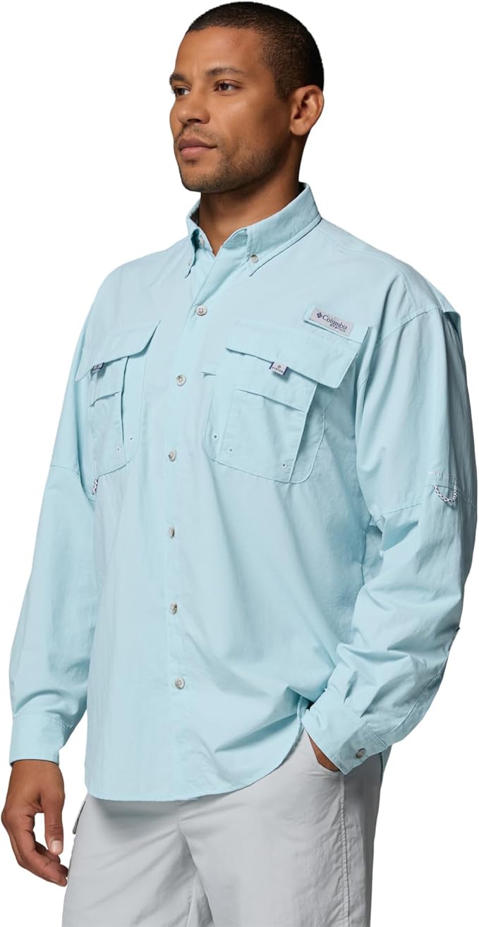 Columbia Men's PFG Bahama II Long Sleeve Fishing Shirt