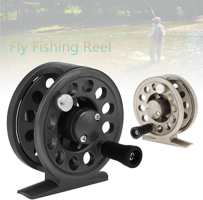Fly Fishing Reel Fishing Wheel, Fly Ice Fishing Reel Spinning Fishing Reels, Powerful Lightweight Spinning Reels for Freshwater Saltwater