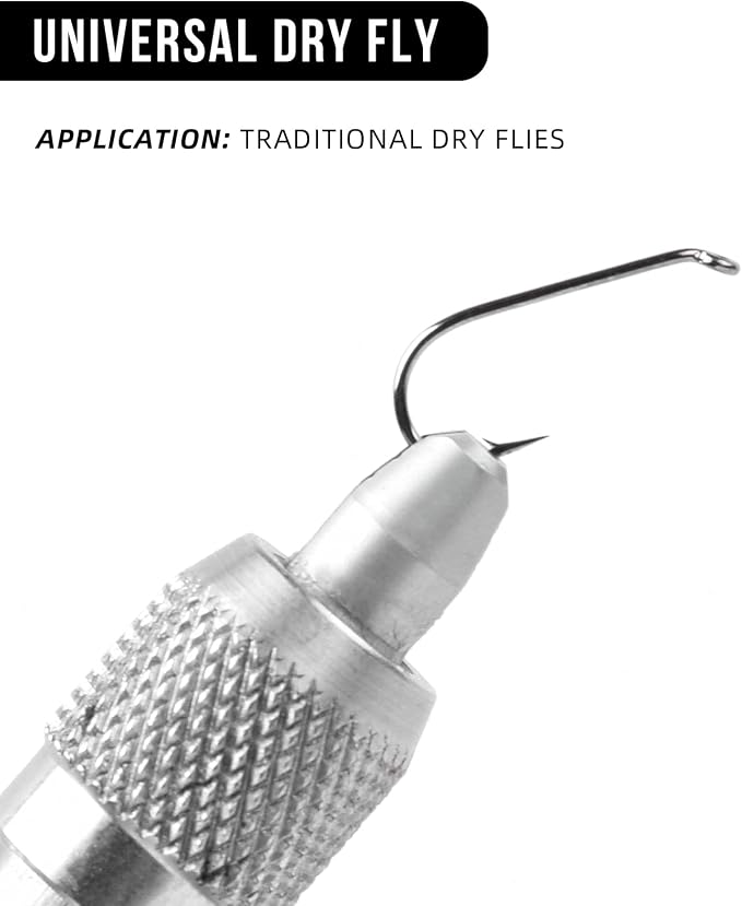 SF Fly Tying Hooks Ultra Sharp High Carbon Steel for Nymphs Wet Traditional Dry Streamers Eggs Jig Poppers Emergers Terrestrial Flies with Mini Box 100Pcs