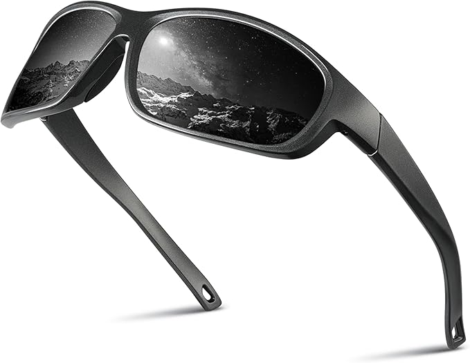 Polarized Sunglasses for Men and Women - Running Glasses UV Protection for Fishing Running Cycling Driving