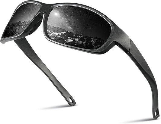 Polarized Sunglasses for Men and Women - Running Glasses UV Protection for Fishing Running Cycling Driving