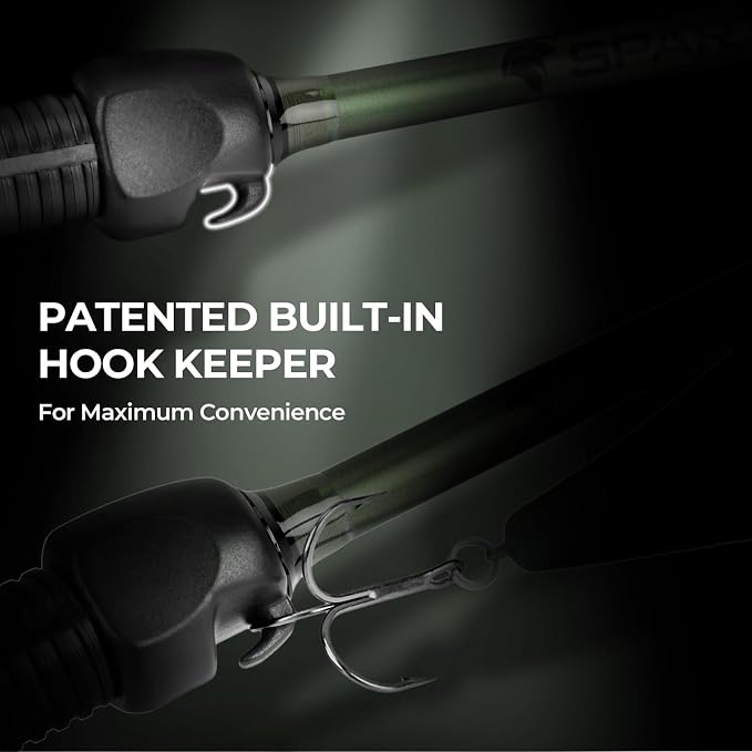 KastKing Spartacus II Twin-Tip Fishing Rod and Reel Combo, Spinning & Casting Combo, Fishing Poles and Reels Combo, KastFlex IM6 Graphite Blanks, 2-Piece Rods with Extra Tip