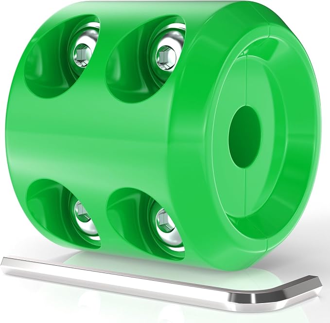 BFXM Rubber Winch Stopper for Cable Hook, Rubber Rope Line Saver for ATV UTV SUV Winches, with Allen Wrench (Green)