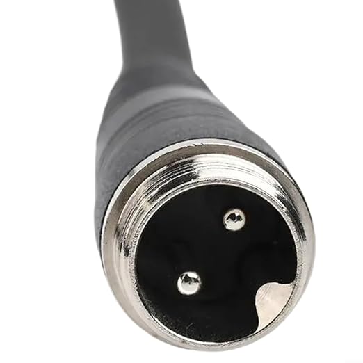 Electric Reel Fishing for Battery Power Cable Elbow 2-Hole Adapter Cord for DAIWA 45Cm PVC Copper Wire Fishing Reel Replacement Parts(3oclock)