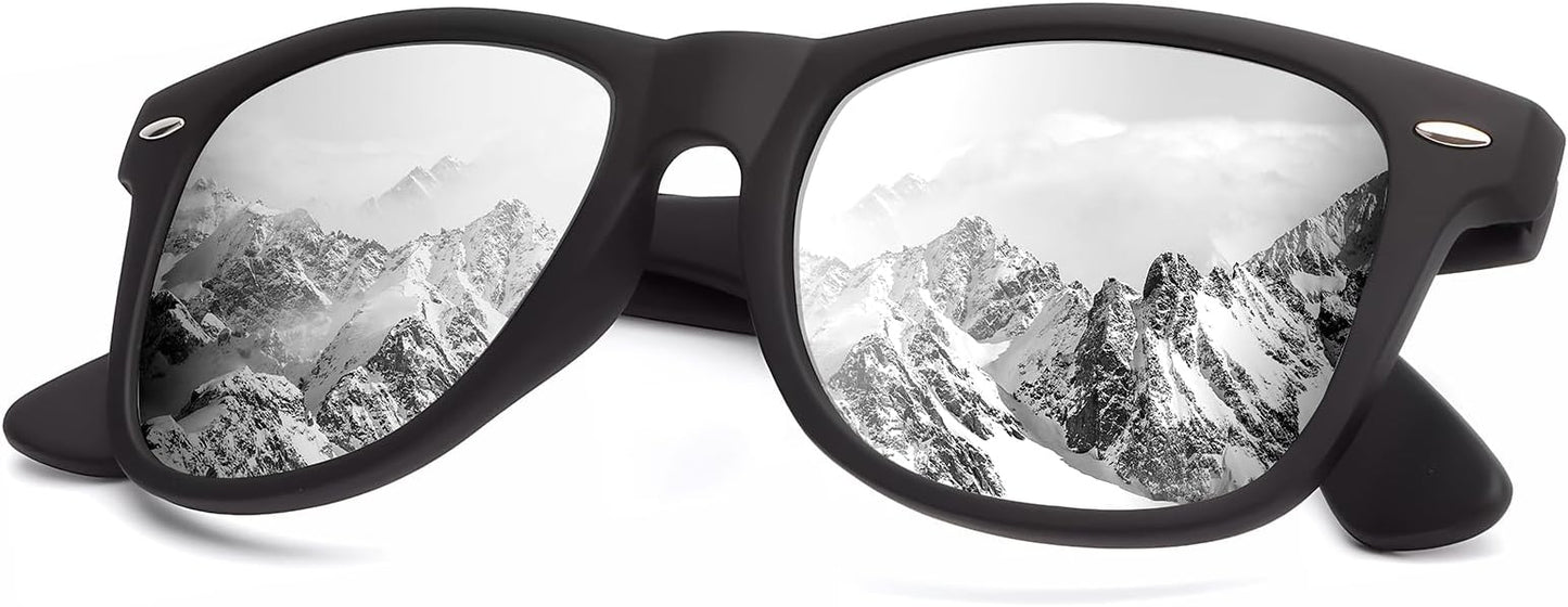 KALIYADI Sunglasses Men Polarized for Mens and Womens Unisex Sun Glasses for Driving UV Protection