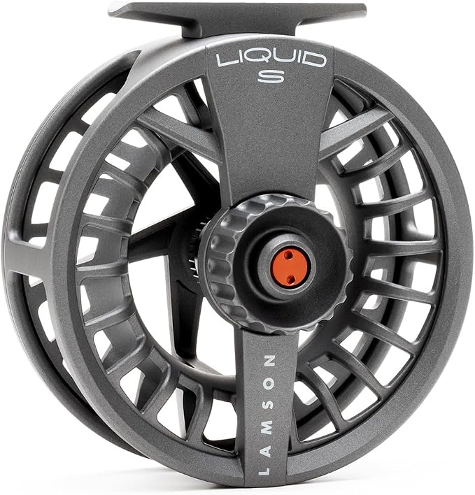 LAMSON | Liquid S-Series & HD Fly Fishing Reels | All-Water | Large Arbor, Powerful Sealed Drag, Pressure Cast Aluminum