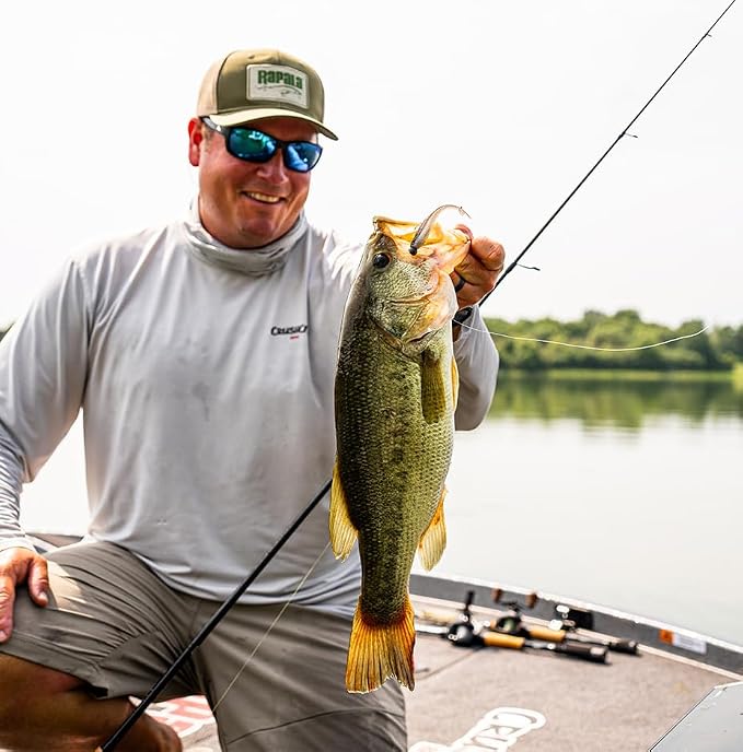 CrushCity Mooch Minnow Soft Plastic Minnow Bait, Natural Profile for Drop Shot, Jig Head & Multi-Species Fishing