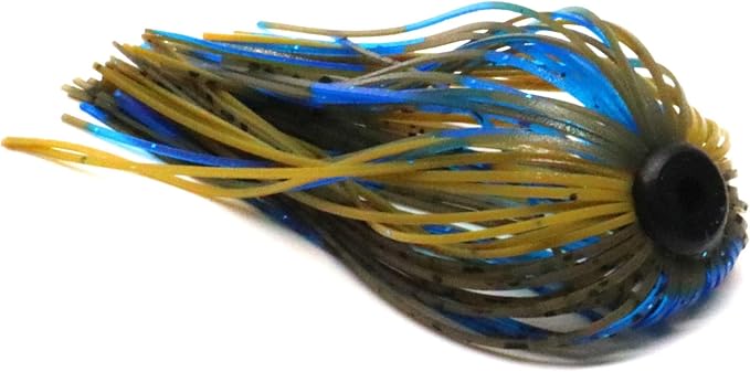Harmony Fishing – Quick Change Umbrella Skirts for Fishing Jigs, Spinnerbaits, Buzzbaits, Lures, Baits (10 Pack)