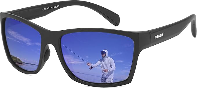 maivnz Floating Polarized Fishing Sunglasses for Men Women, Unsinkable UV400 Sports Glasses for Kayaking, Boating & Surfing