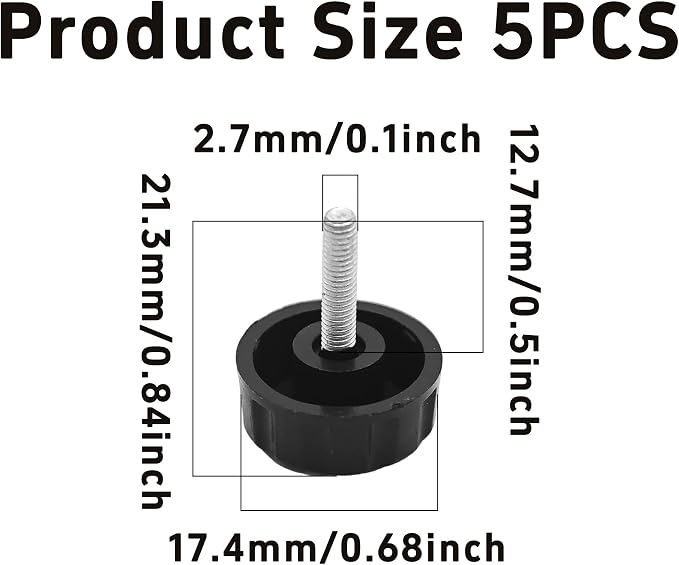 Universal Fishing Reel Handle Screw Caps