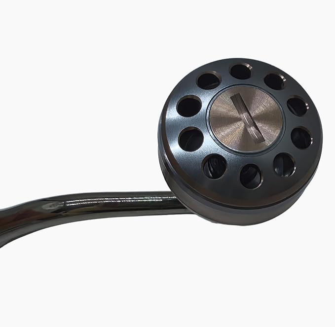 Fishing Reel Crank Handle Grip Knob Ergonomic Spinning Wheel Handle Non-Slip Rotary Control Arm with Tension Ball Tackle Replacement Part