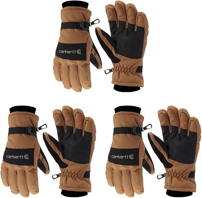 Carhartt Men's Waterproof Insulated Knit Cuff Glove