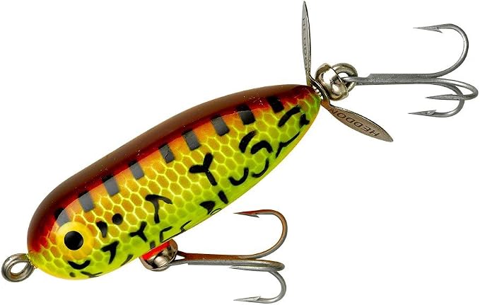 Heddon Torpedo Prop-Bait Topwater Fishing Lure with Spinner Action