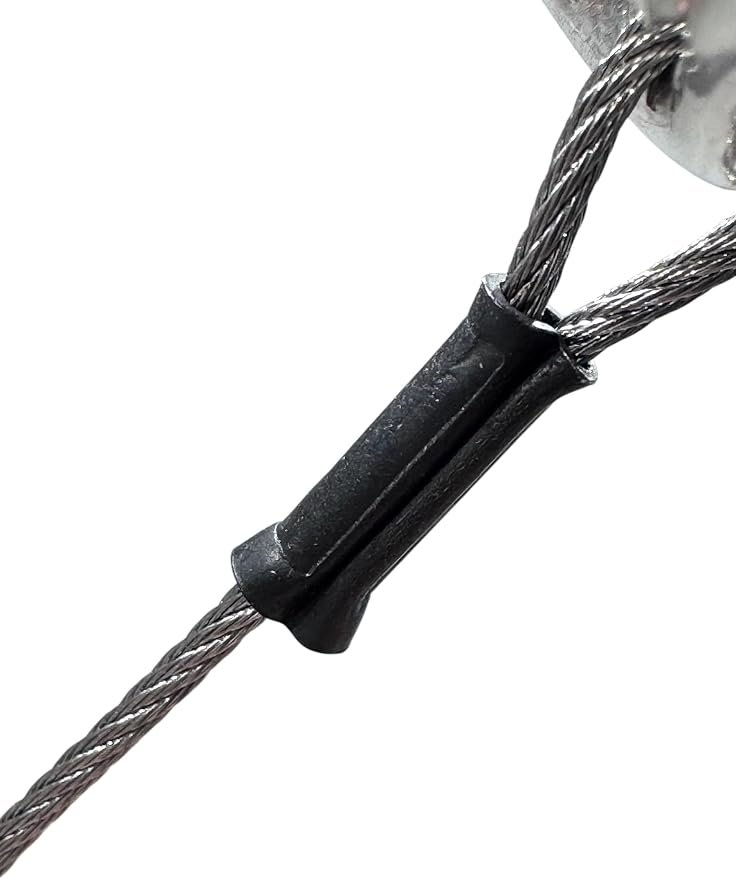End Game Tackle 15' Shark Rig with Mustad Circle Hook - Braided Line, Black, 15' Total Length, 5' Bite Section, 10' 400lb Leader