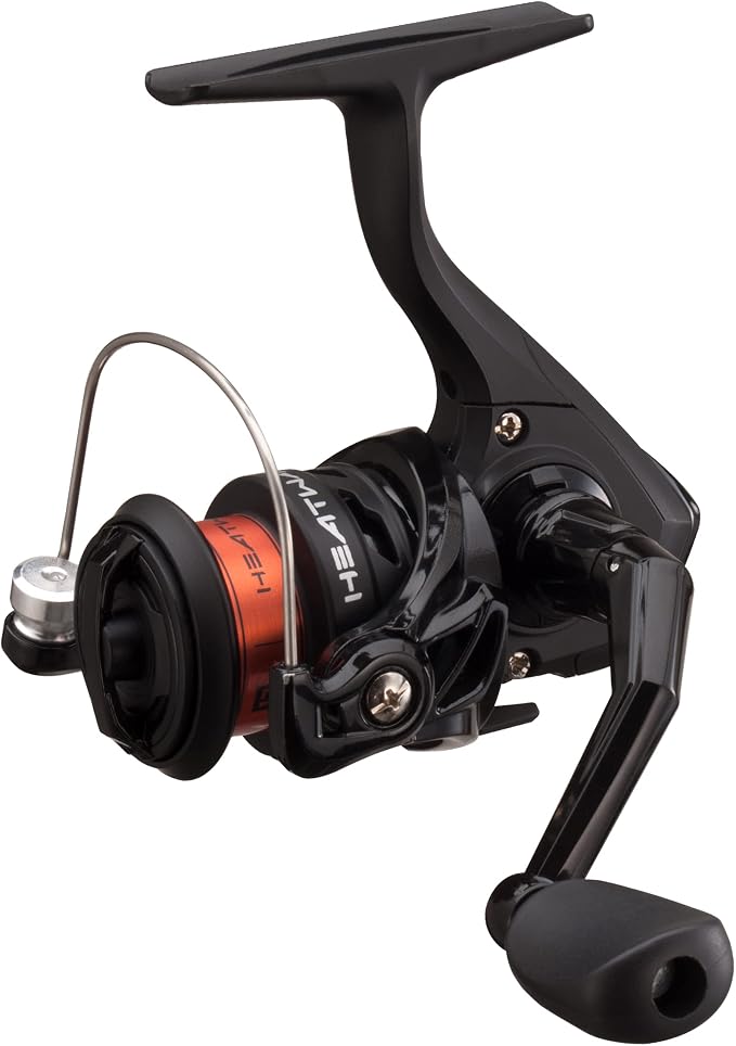13 Fishing - Heatwave - Ice Fishing Spinning Reel - HW4-CP, Black