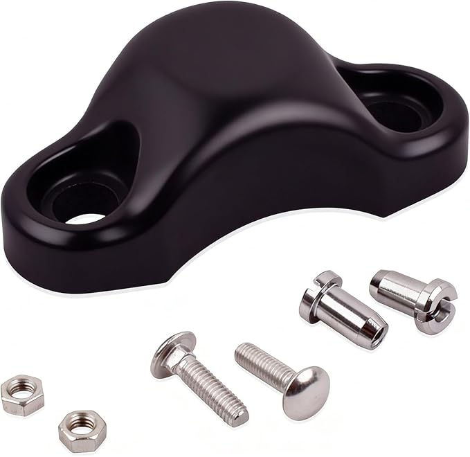 XTPTFABS Black Reel Seat Clamp/Rod Clamp Kit Compatible With most Reels up to 4/0 Size(TLD15, TLD20, TLD25, TLD30II (TWO SPEED)-W/Bolt&Nuts