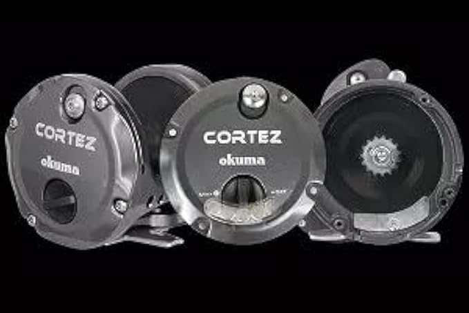 Okuma Cortez Graphite Star Drag High Speed 6.2:1 Reel