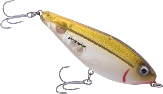 Heddon Spit'N Image Fleeing Shad Crankbait Fishing Lure, 3 1/4 Inch, 7/16 Ounce
