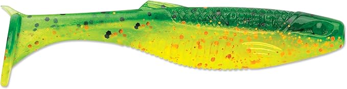 Rapala CrushCity Mayor Soft Plastic Paddle Tail Swimbait, Strong Kicking Action for Swim Jigs & Underspins, Bass, Redfish, Trout, Snook, Walleye & More