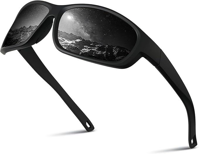 Polarized Sunglasses for Men and Women - Running Glasses UV Protection for Fishing Running Cycling Driving