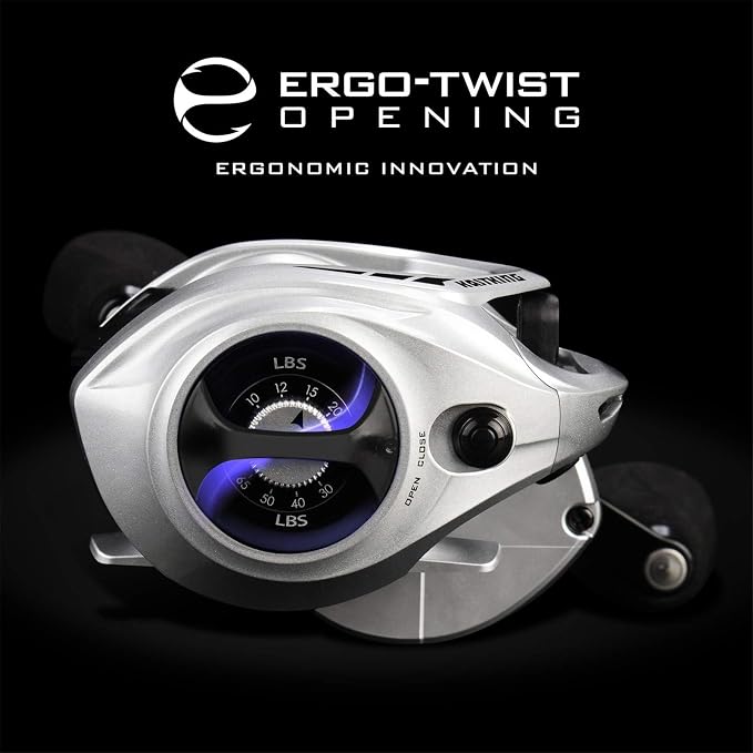 KastKing Kapstan Elite 300 Baitcasting Fishing Reel, Low Profile, Large Capacity Casting Reel, Graphite Frame, 35 lbs. Drag 5.4:1 Ratio, 8+1 Double Shielded/SS BB Centrifugal Braking