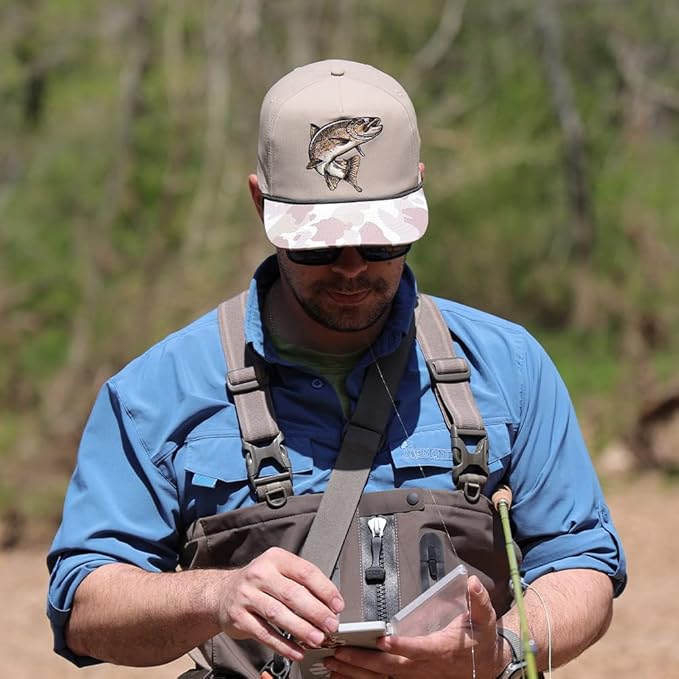 Paramount Outdoors Sporting Hat Collection for Men Hunting and Fishing Caps with ComfortSnap