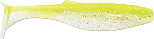 Rapala CrushCity Mayor Soft Plastic Paddle Tail Swimbait, Strong Kicking Action for Swim Jigs & Underspins, Bass, Redfish, Trout, Snook, Walleye & More