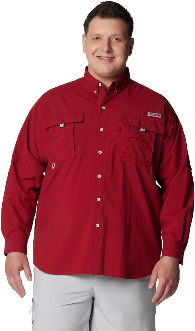 Columbia Men's PFG Bahama II Long Sleeve Fishing Shirt