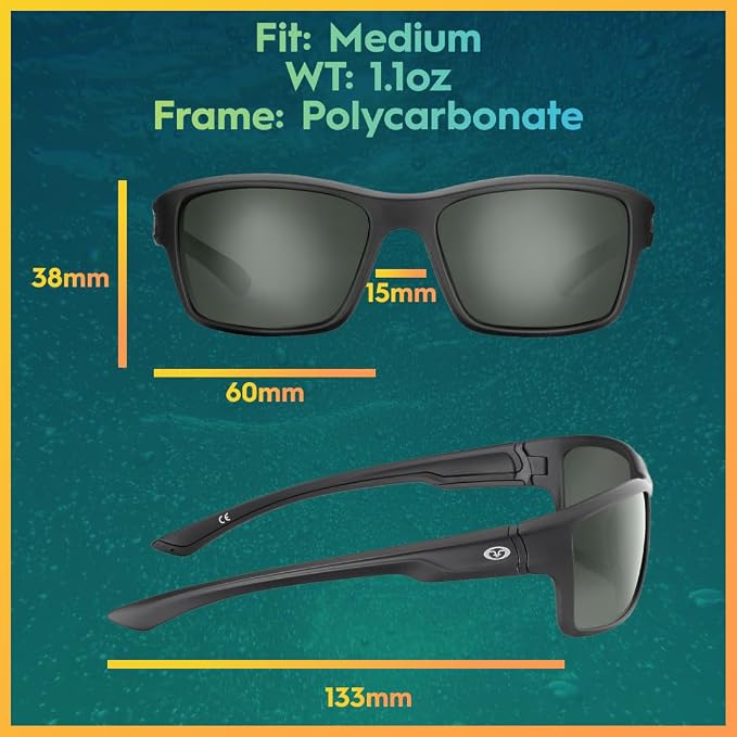 Flying Fisherman Cove Polarized Sunglasses with 100% UV Protection