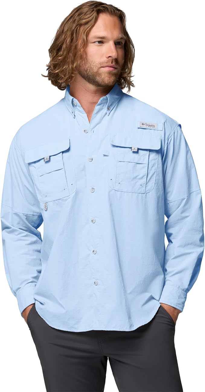 Columbia Men's PFG Bahama II Long Sleeve Fishing Shirt