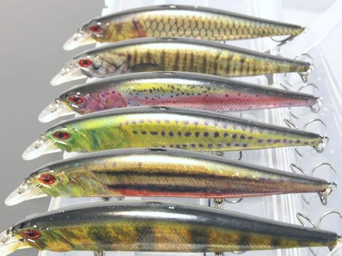 Minnow Crankbait for Bass Fishing Bass Lure Jerkbait Fishing Lures and Tackle Box