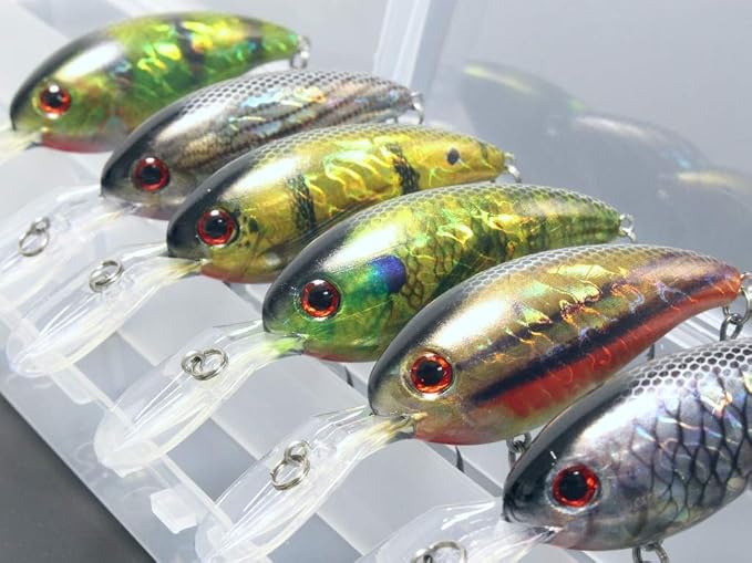 Minnow Crankbait for Bass Fishing Bass Lure Jerkbait Fishing Lures and Tackle Box