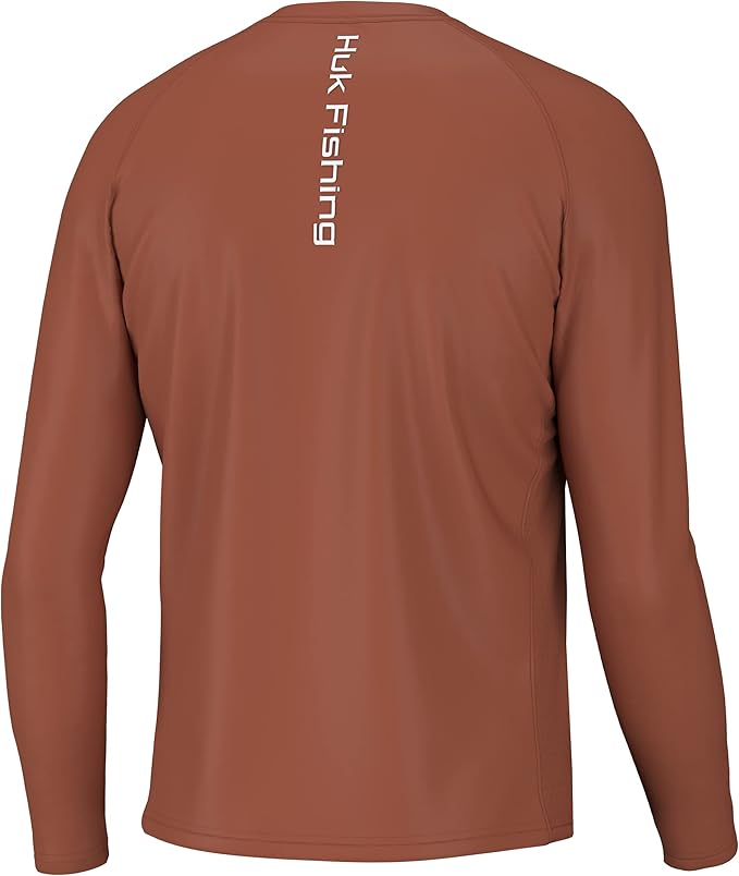 HUK Men's Pursuit Vented Long Sleeve Fishing Shirt (+30 UPF)