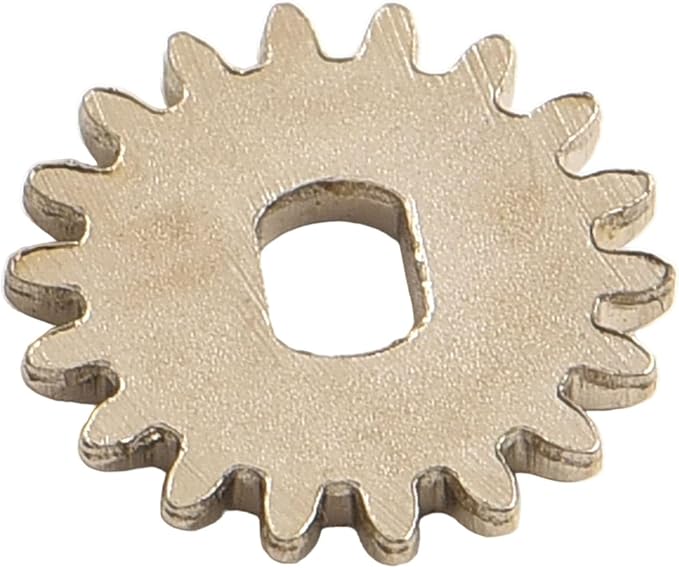 Spinner Wheel Ratchet Gear for Fishing Reels – Metal Replacement Part for Spindle Assembly, Left/Right Hand Swap Design, 11.5–23 mm Diameters, 1 g Lightweight, Pack of 1