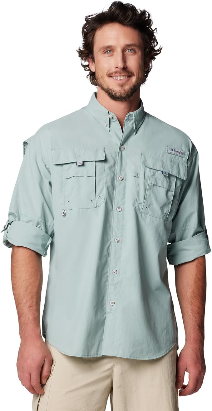 Columbia Men's PFG Bahama II Long Sleeve Fishing Shirt
