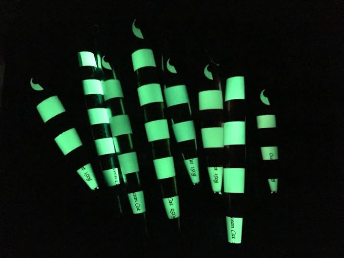 OCEAN CAT Lead Metal Flat Slow Fall Pitch Fishing Jigs Lures Sinking Vertical Jigging Bait with Butterfly Hook for Saltwater Fishing