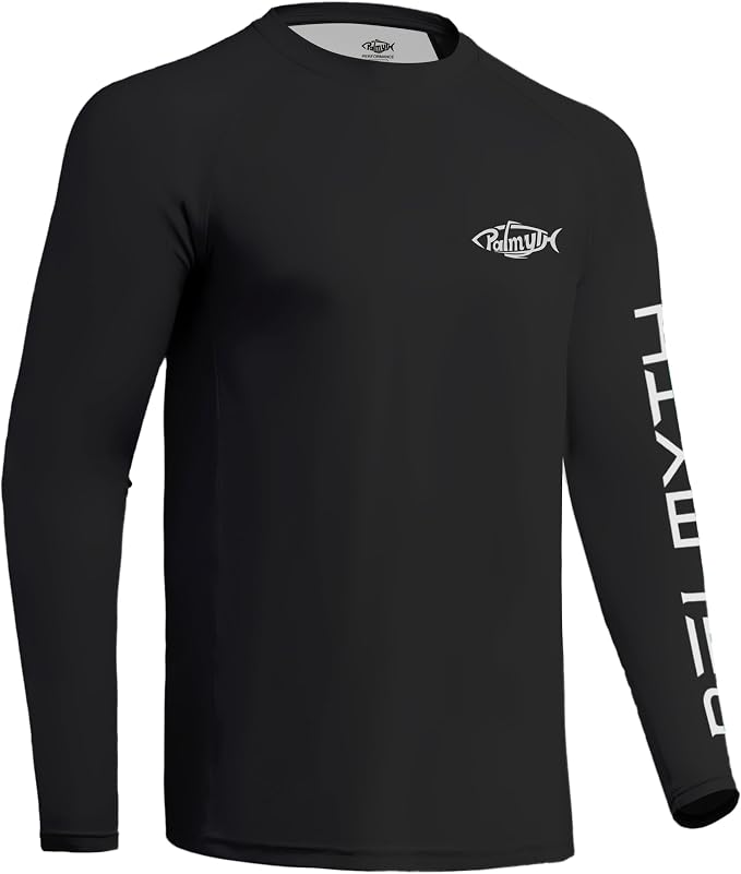 Palmyth Fishing Shirts for Men Long Sleeve UPF 50+ T Shirt Sun Protection Tee