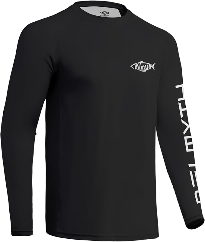 Palmyth Fishing Shirts for Men Long Sleeve UPF 50+ T Shirt Sun Protection Tee