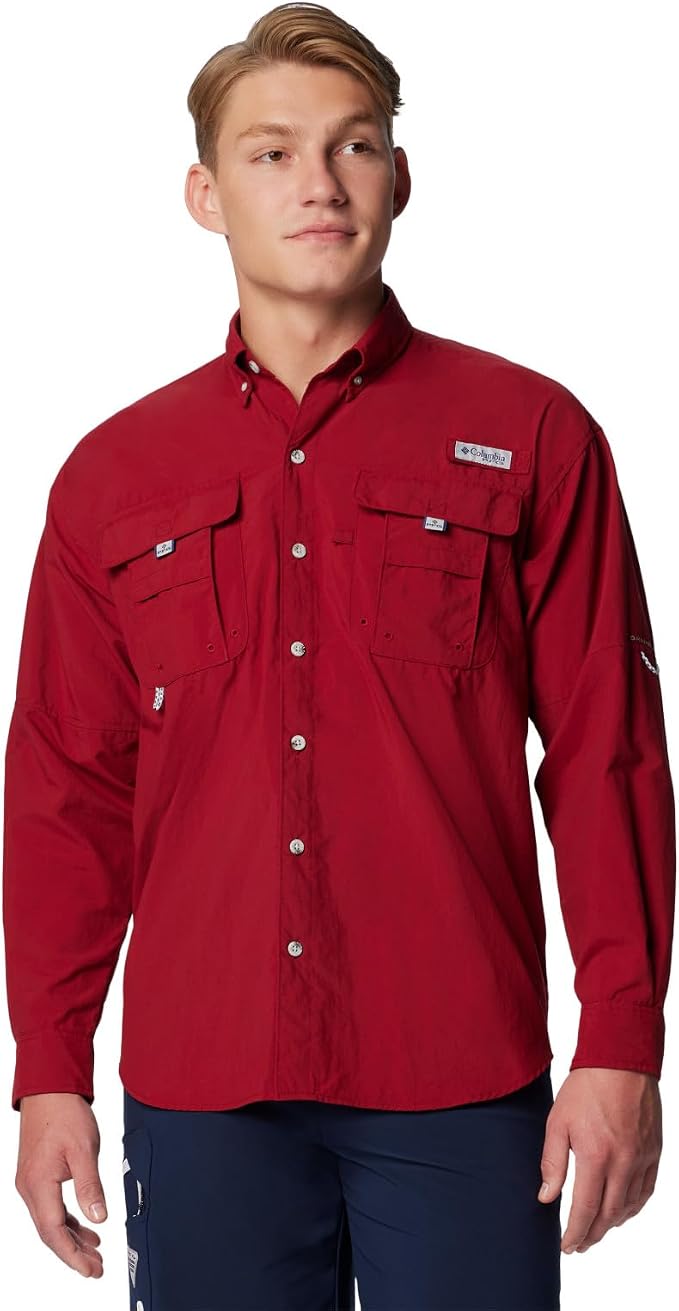 Columbia Men's PFG Bahama II Long Sleeve Fishing Shirt