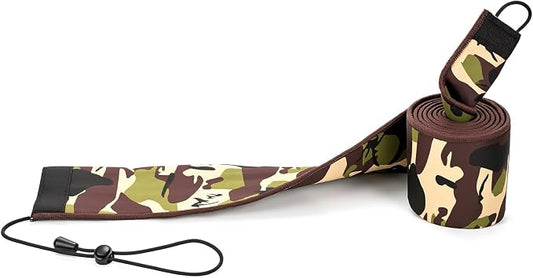 Neoprene Camo Fishing Rod Sleeves,Fishing Pole Sleeves,Fishing Rod Socks | UV Resistance,Puncture Resistant, Protect Casting, Spinning, Trolling Fishing Rods, Storage, tangled-free,75in,68in,60in