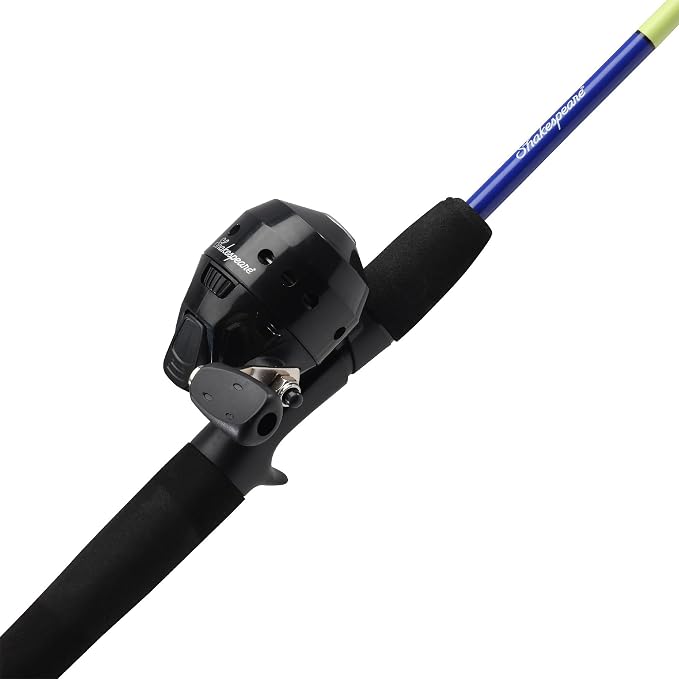 Shakespeare Catch More Fish Spincast Reel and Fishing Rod Combo with Kit