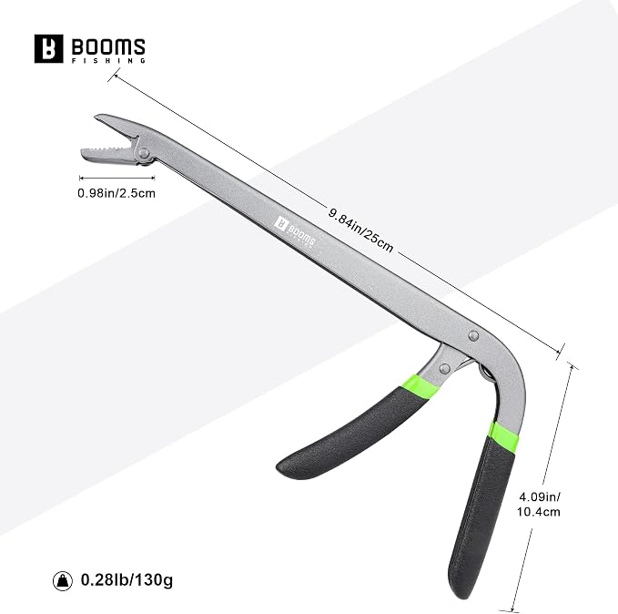 Booms Fishing R1 Stainless Steel Fish Hook Remover Extractor, 11-1/2 inches