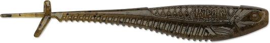 CrushCity Mooch Minnow Soft Plastic Minnow Bait, Natural Profile for Drop Shot, Jig Head & Multi-Species Fishing